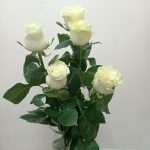 Монобукет роза 80см