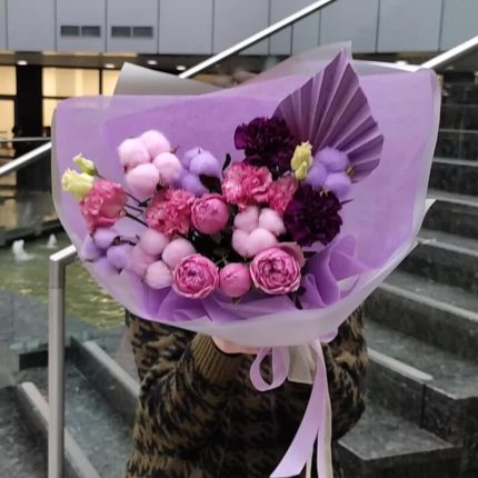 Букет из лизиантуса